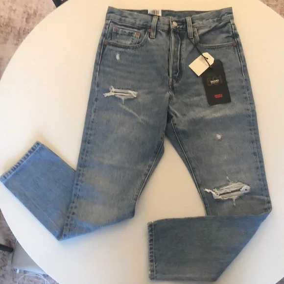 NWT! Levi’s 501 skinny jeans - no stretch. Perfect condition! - Picture 3 of 9